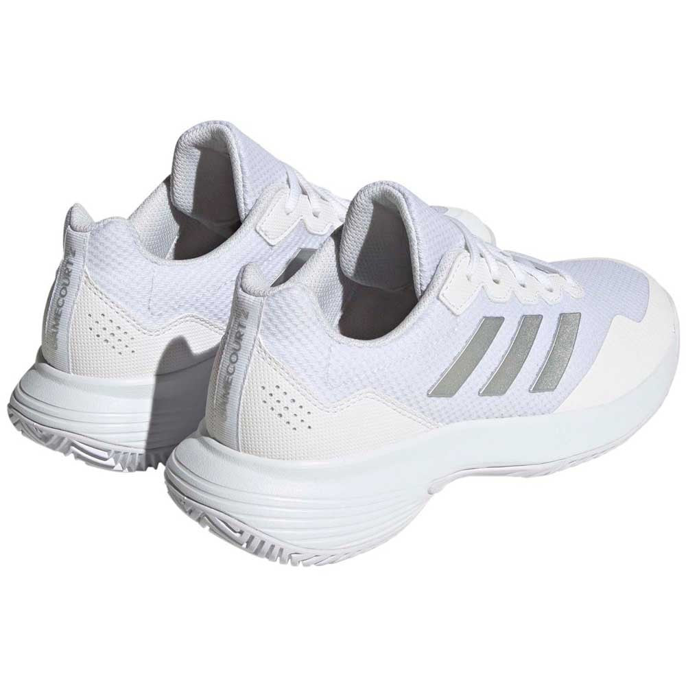 Chaussures de padel Adidas Gamecourt 2 W White – vue 3