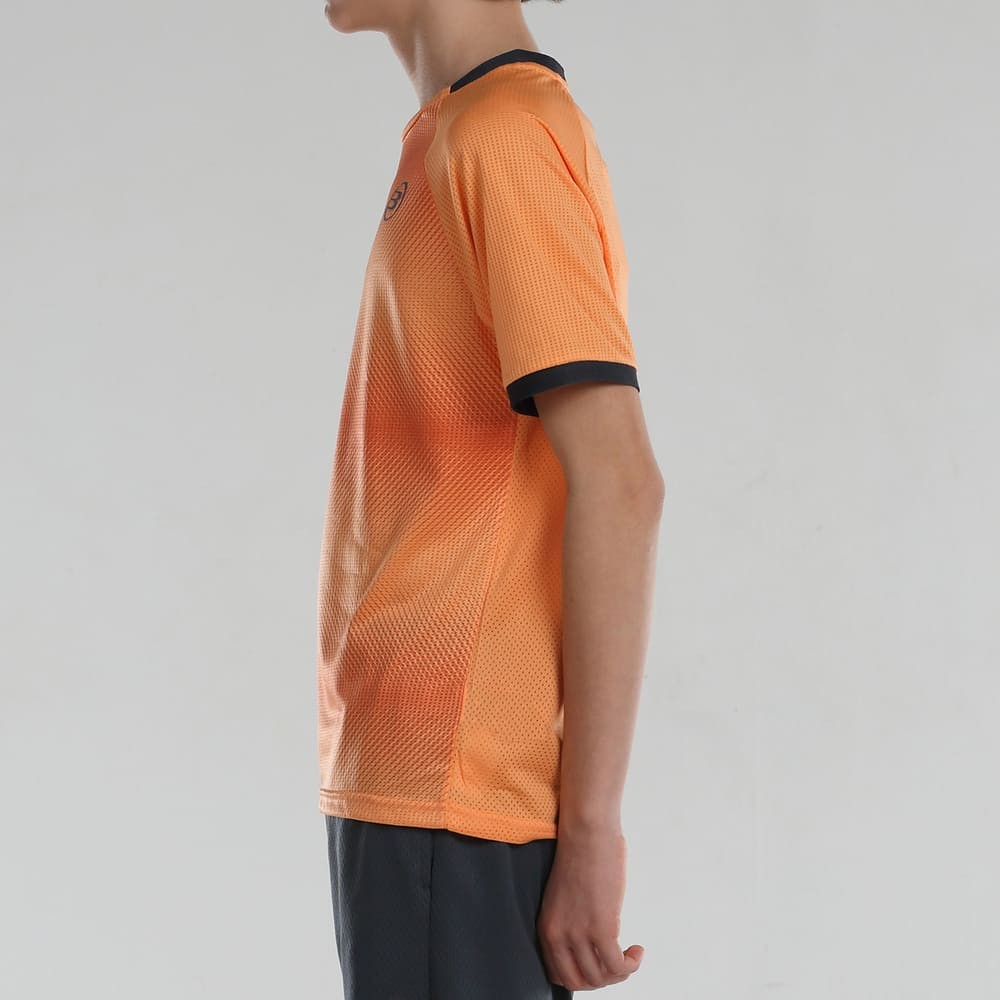 T-shirt de padel Bullpadel Actua Jr. Orange – vue 4