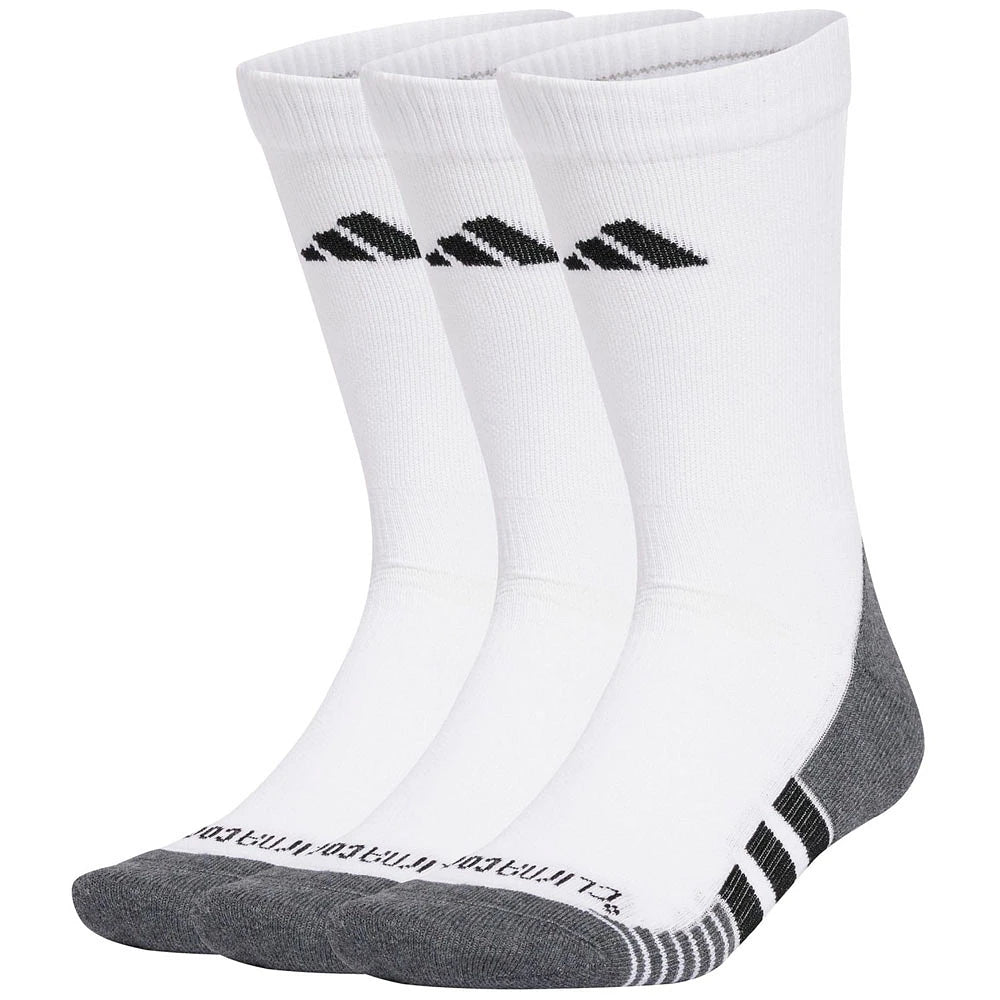Lot de 3 paires de chaussettes de padel Adidas PRF CRW Blancs