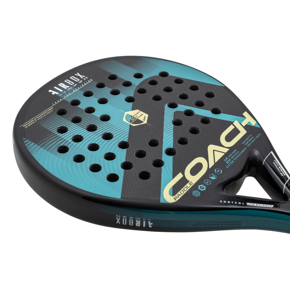 Raquette de padel Paddle Coach Airbox Ctrl 2025 – vue 3