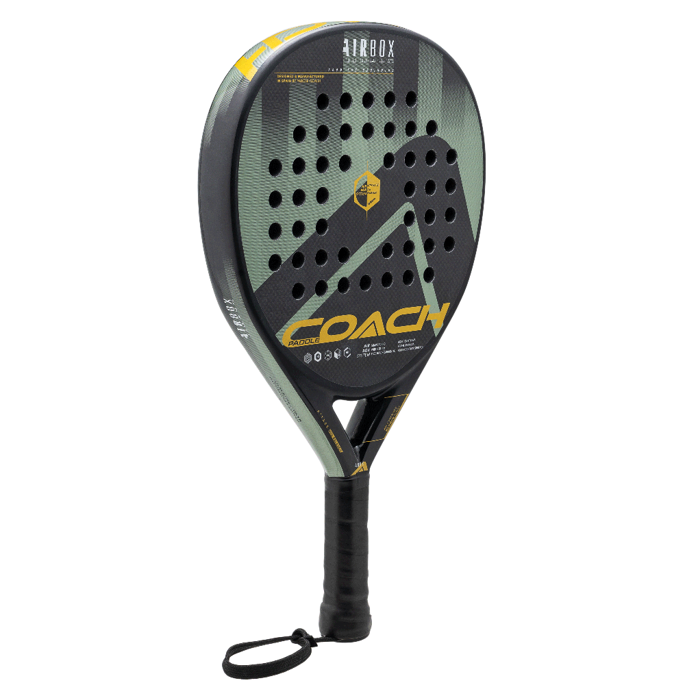 Raquette de padel Paddle Coach Airbox Attack 2025 – vue 2