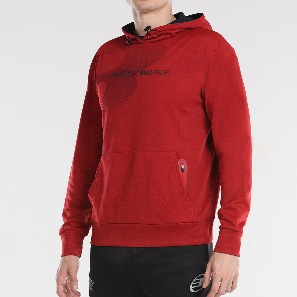 Sweat de padel Bullpadel Jaque Cerise – vue 2