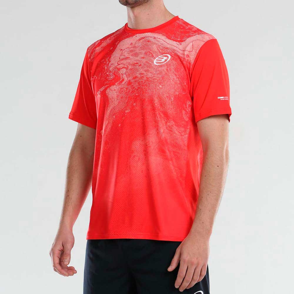 T-shirt de padel Bullpadel Nuco Cerise – vue 2