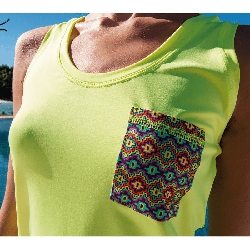 T-shirt de padel Hoppo Martina – vue 2