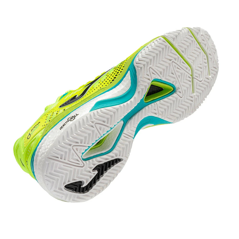 Chaussures de padel Joma Slam Classic 2609 Jaune Fluo – vue 4