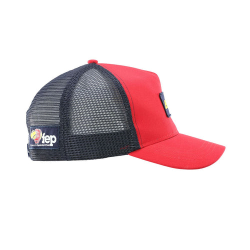 Casquette de padel Bullpadel F.E.P. Rouge – vue 2