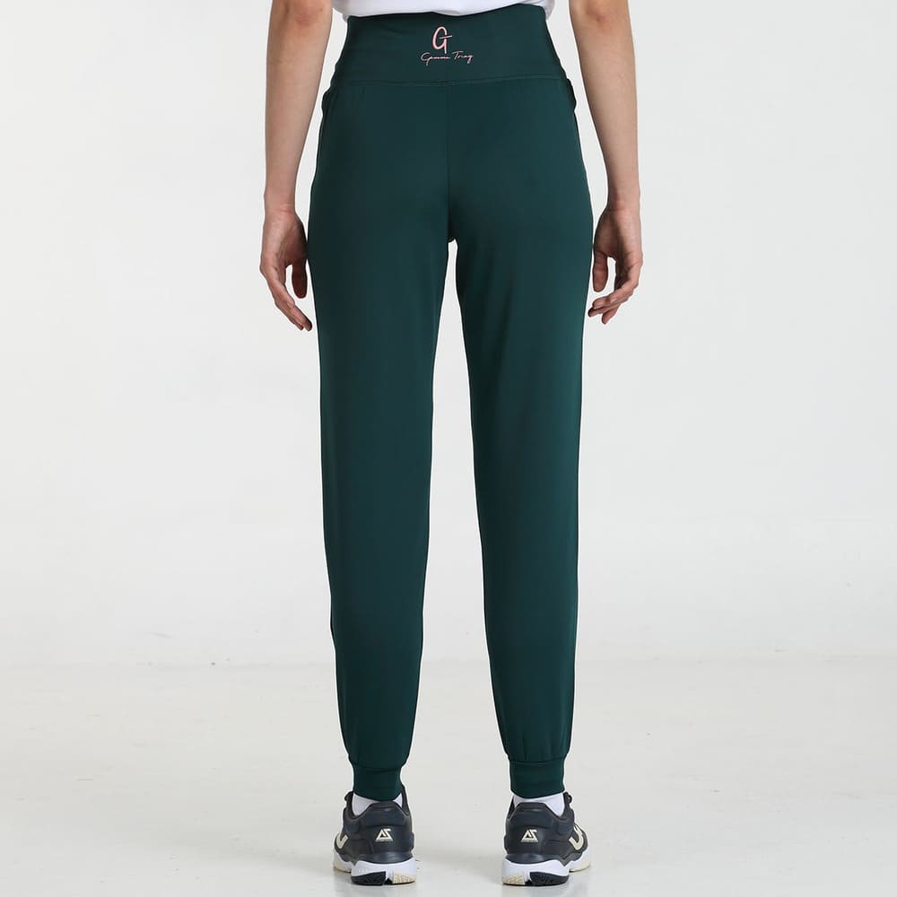 Pantalon long de padel Bullpadel Ideal Vert – vue 2