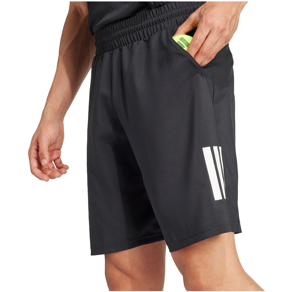 Short de padel Adidas Club 3STR Black 26