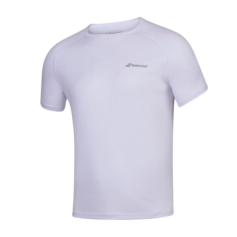 T-shirt de padel Babolat Play Crew White – vue 3