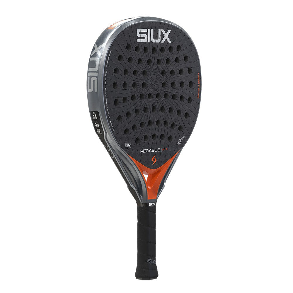 Raquette de padel Siux Pegasus Pro Lava Orange 2026 – vue 2