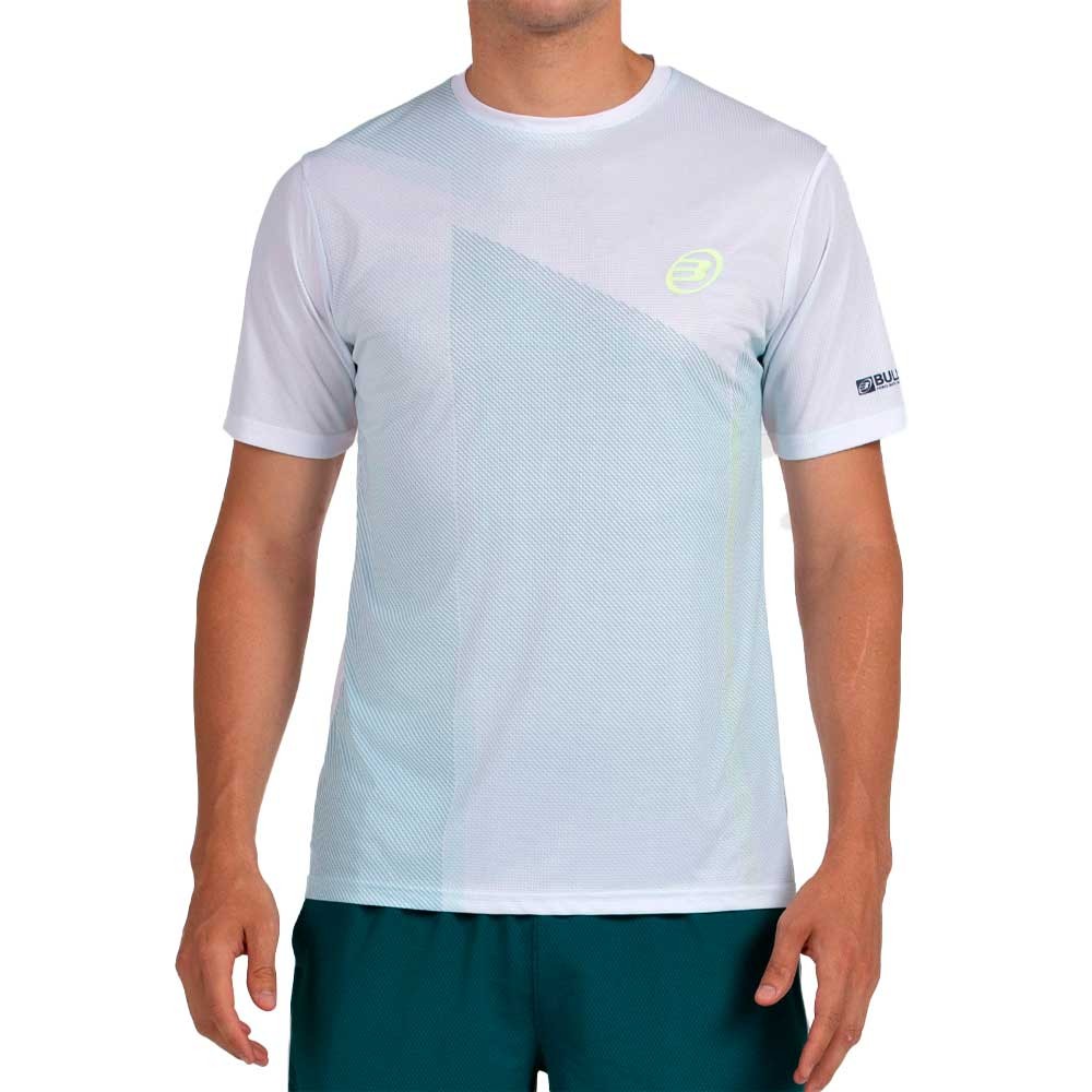 T-shirt de padel Bullpadel Lagar Blanc