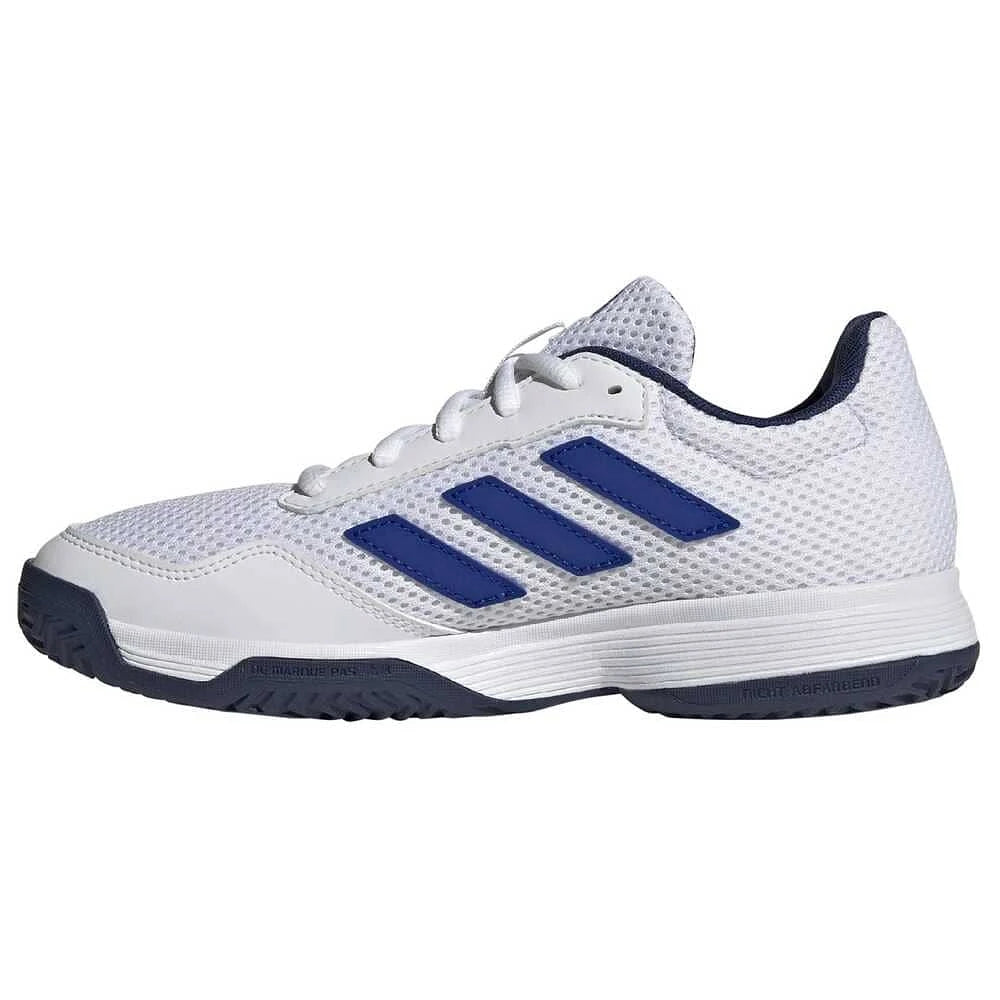 Chaussures de padel Adidas Gamespec Kid Blanc – vue 3