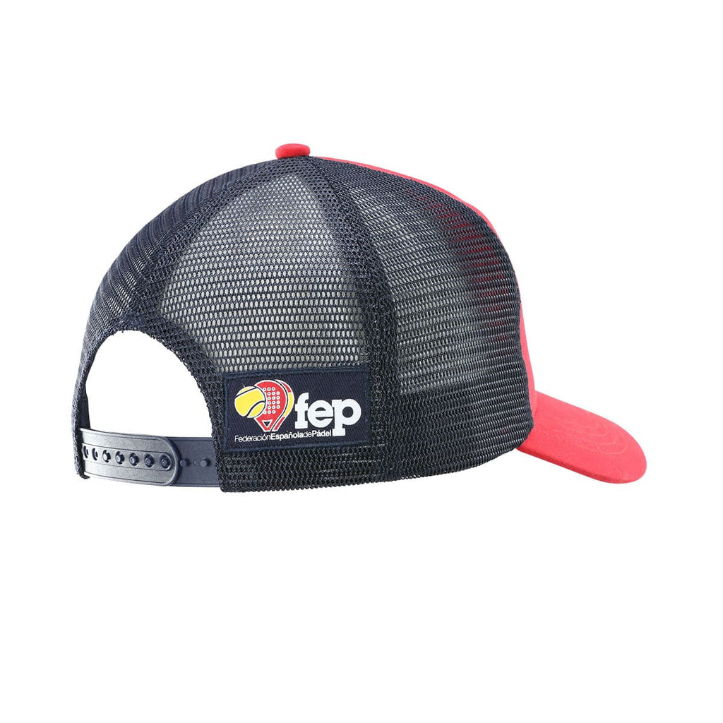 Casquette de padel Bullpadel F.E.P. Rouge – vue 3