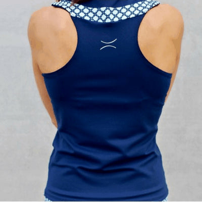 Top de padel Hoppo Neba Marine – vue 2