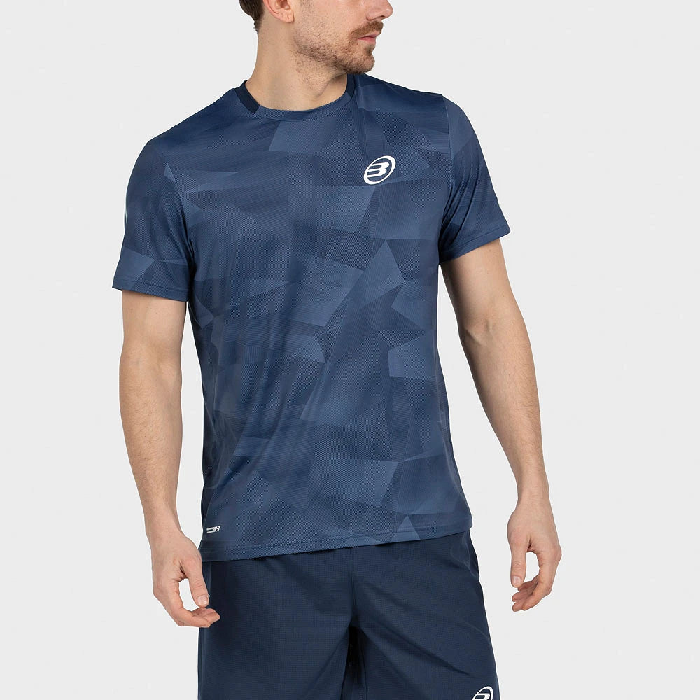 T-shirt de padel Bullpadel Manin Bleu – vue 3
