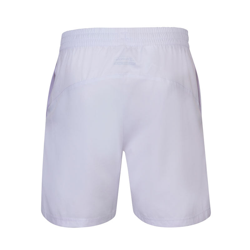 Short de padel Babolat Play White – vue 2