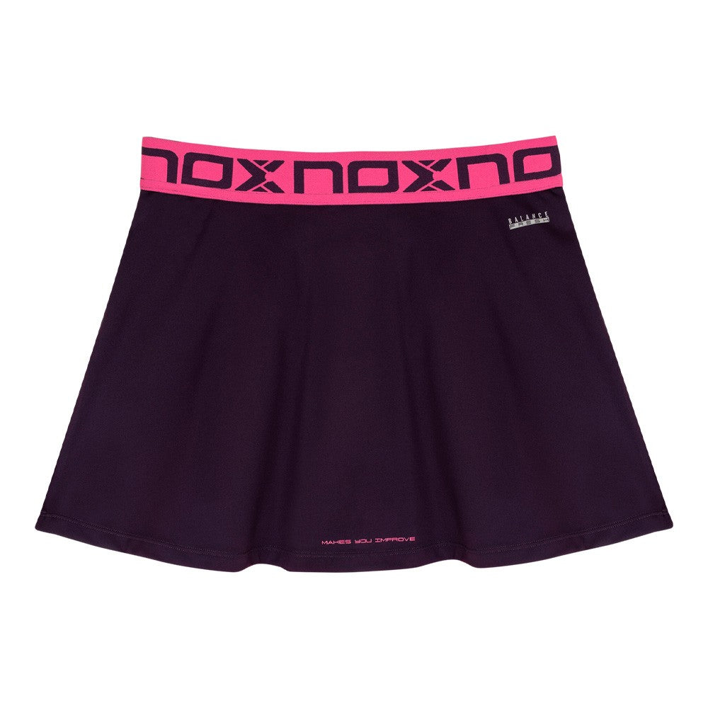 Jupe de padel Nox Pro Blackberry Rose – vue 2