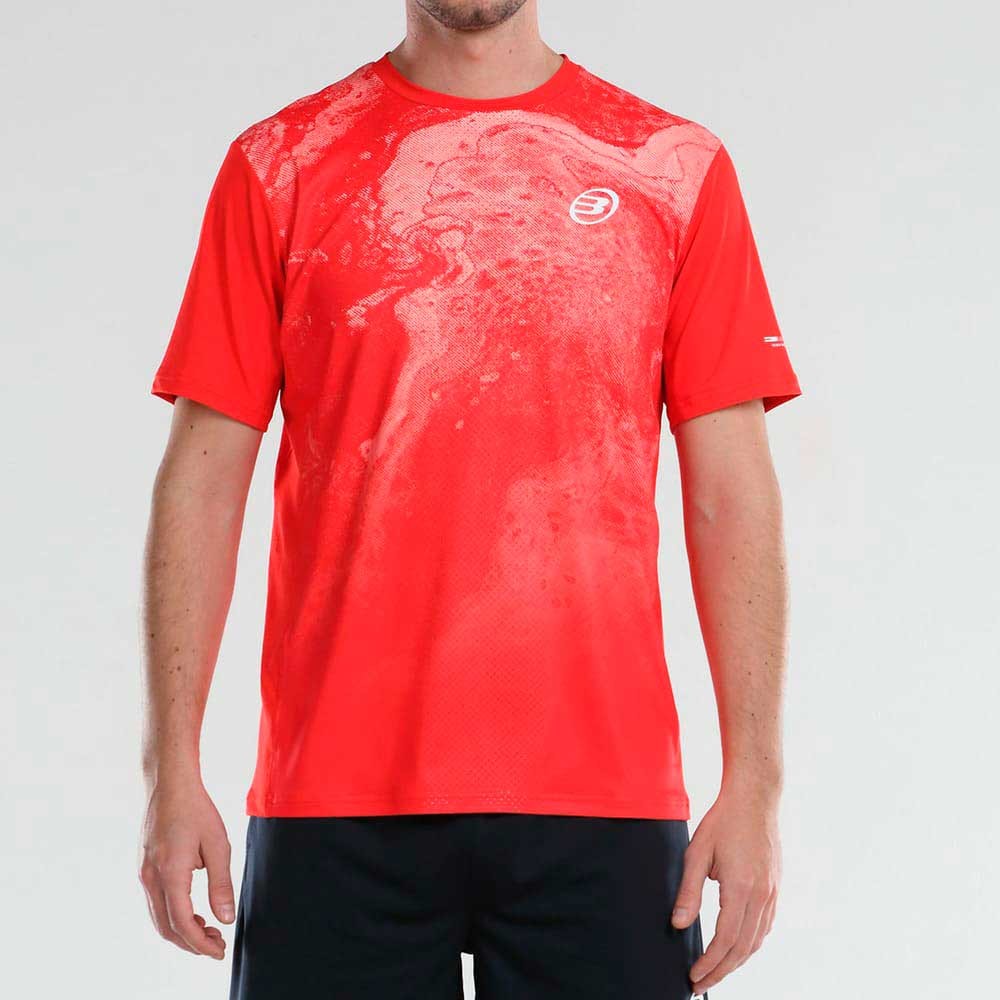 T-shirt de padel Bullpadel Nuco Cerise