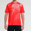 T-shirt de padel Bullpadel Nuco Cerise