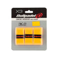 Lot de 3 overgrips Bullpadel Perforés Jaune