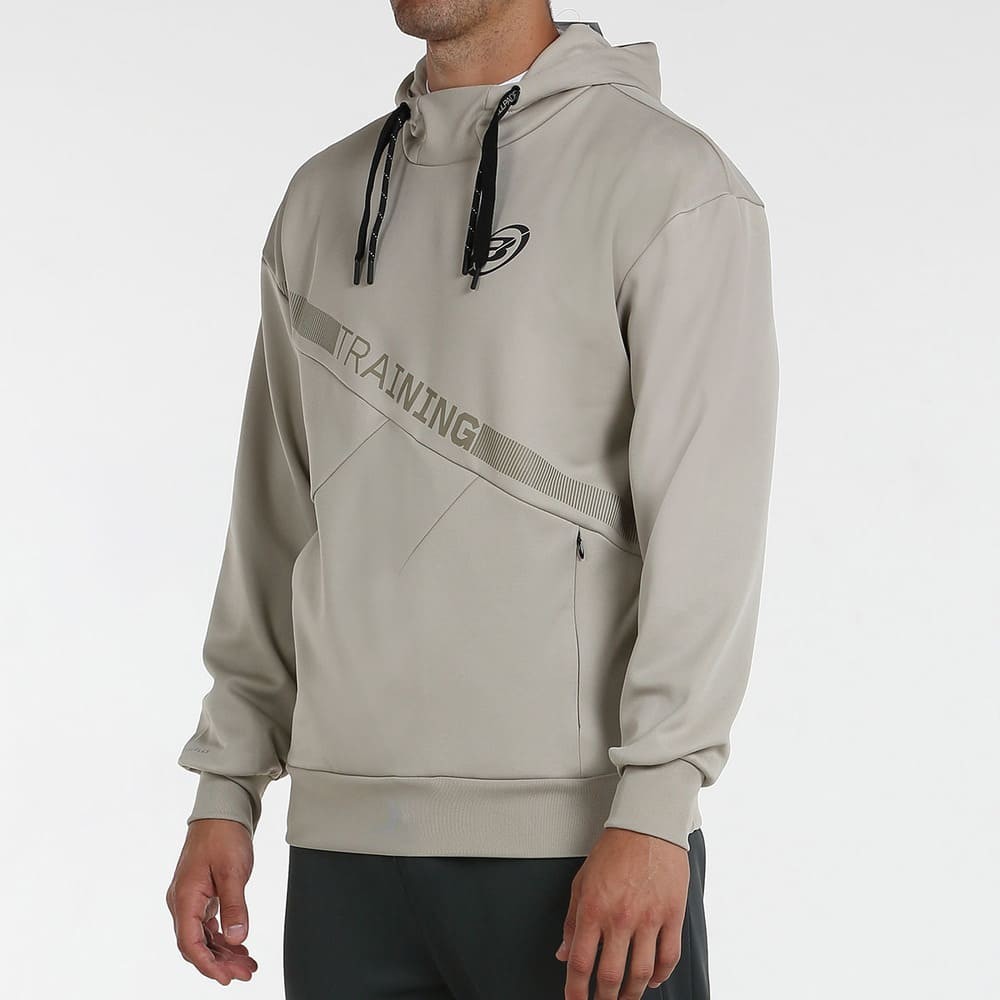 Sweat de padel Bullpadel Zaque Sable – vue 2