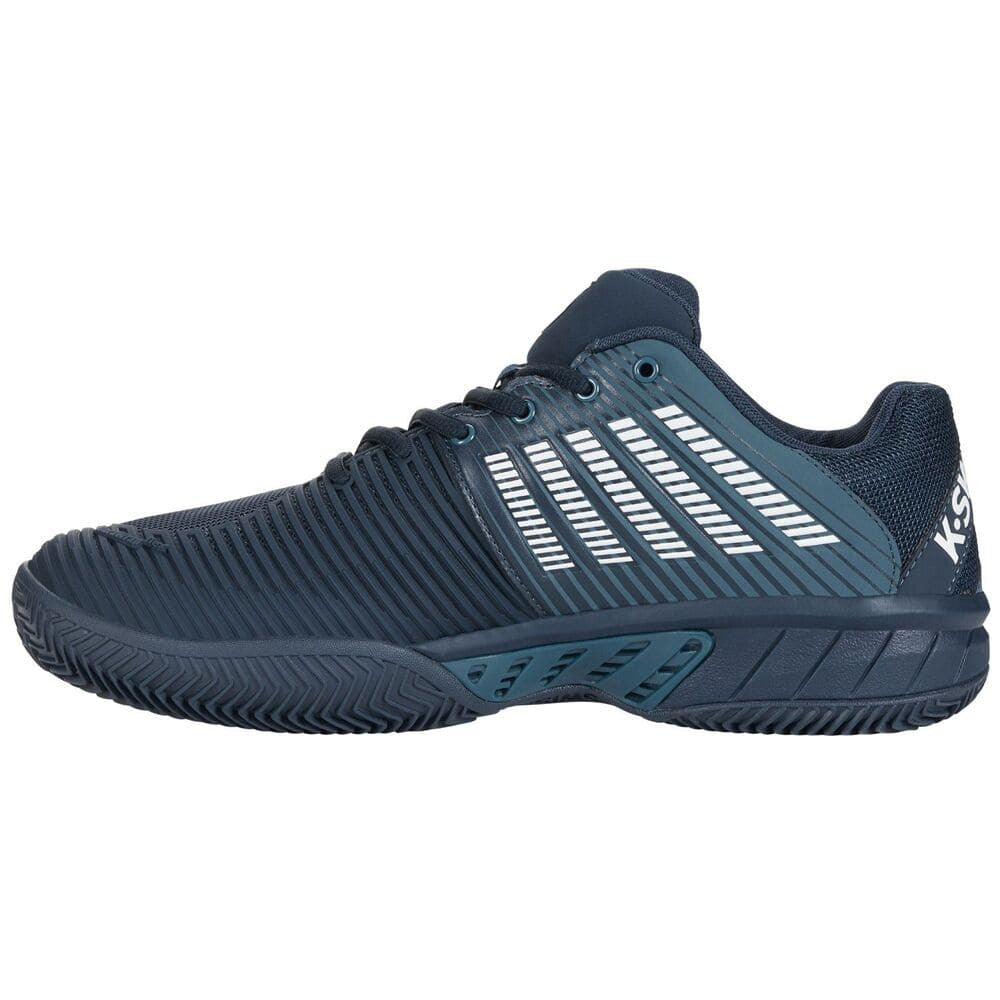Chaussures de padel K-Swiss Hypercourt Flex Marine/Vert – vue 3