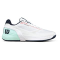 Chaussures de padel Wilson Rush Pro 5 Clay White/Bay