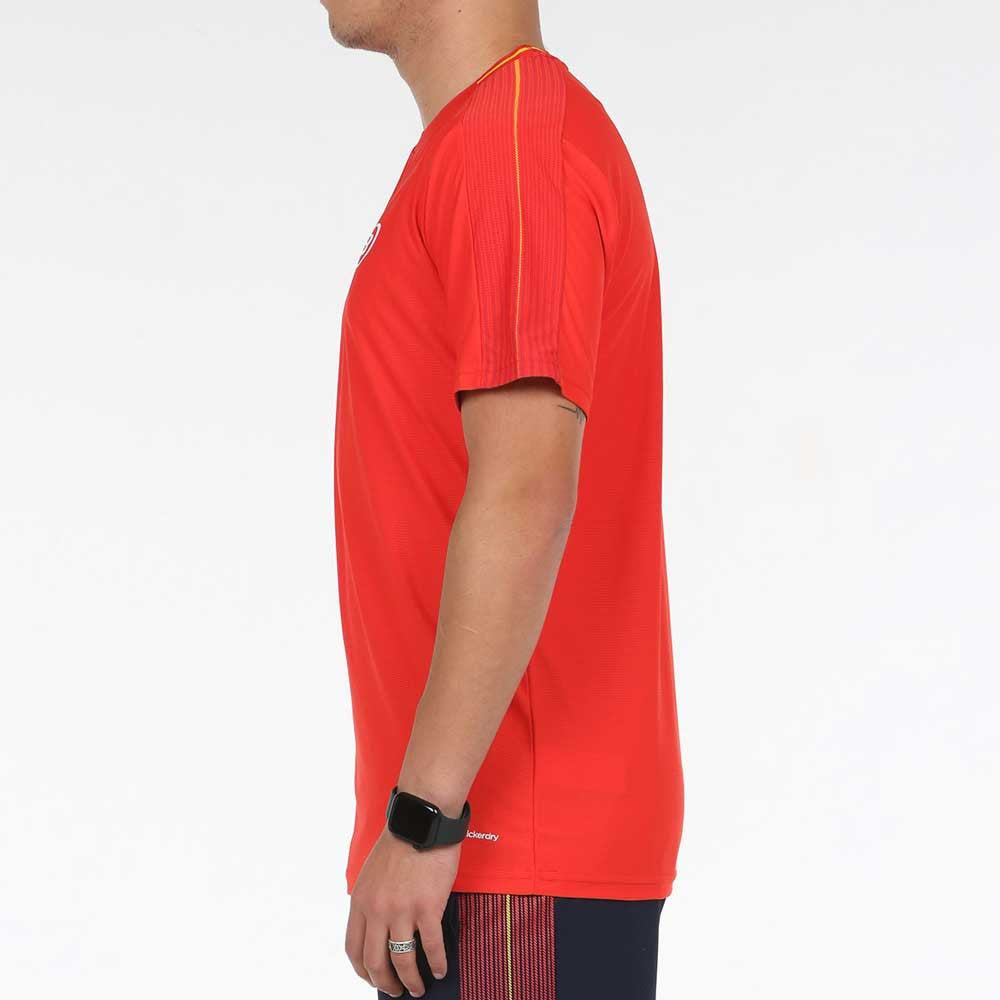 T-shirt de padel Bullpadel Exudo Sélection Espagnole Padel – vue 4