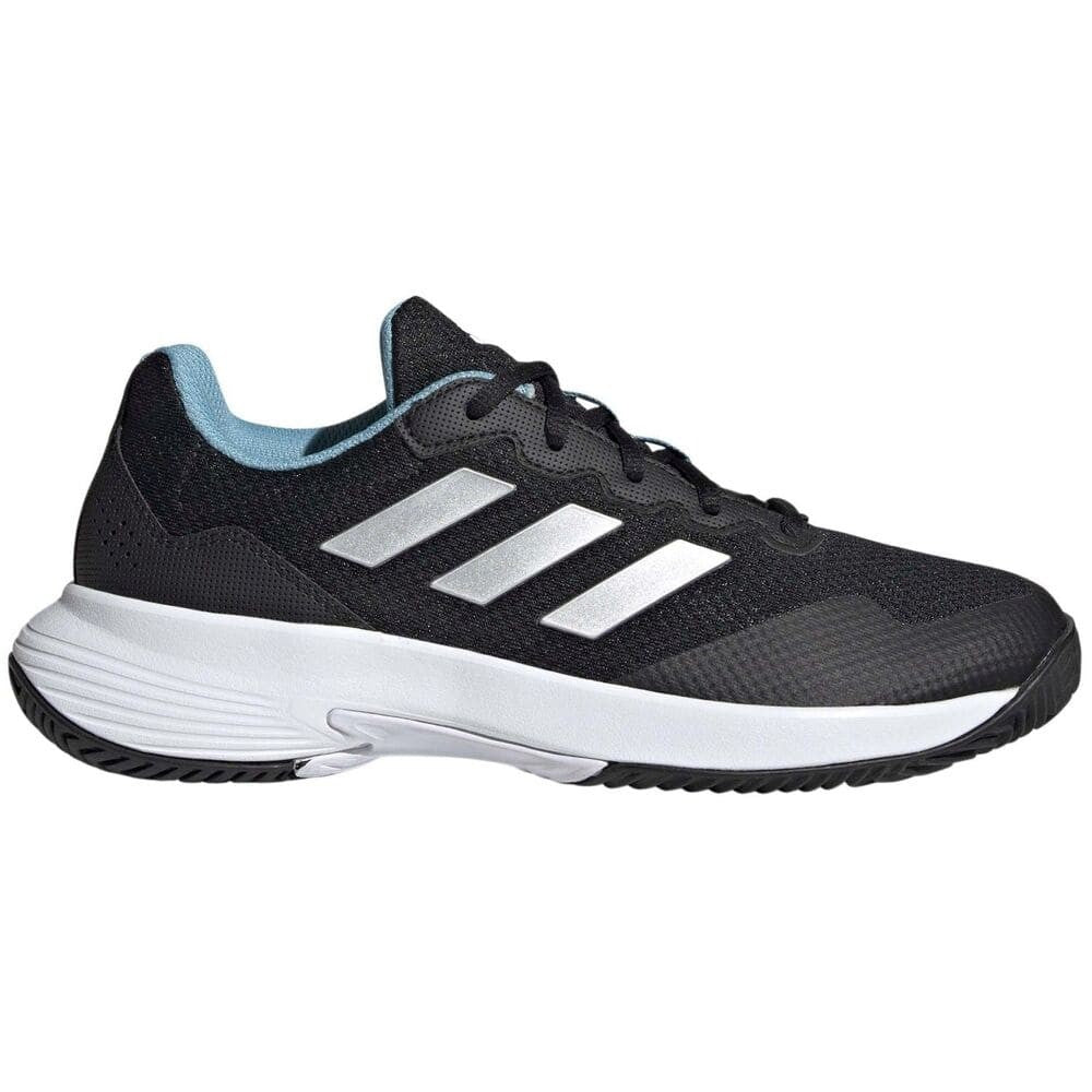 Chaussures de padel Adidas Gamecourt 2 W Black/Silver