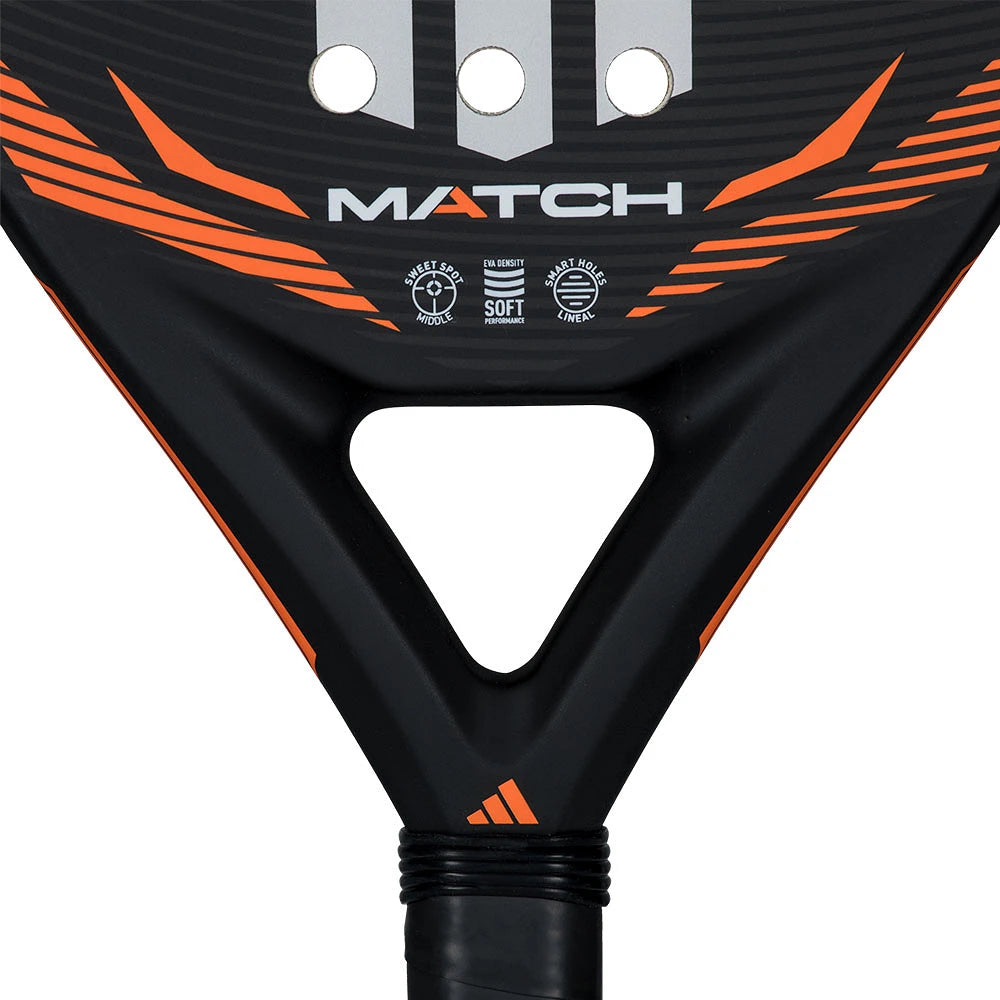 Raquette de padel Adidas Match Black/Orange 2026 – vue 3