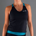 T-shirt de padel Endless Diamond Petrol