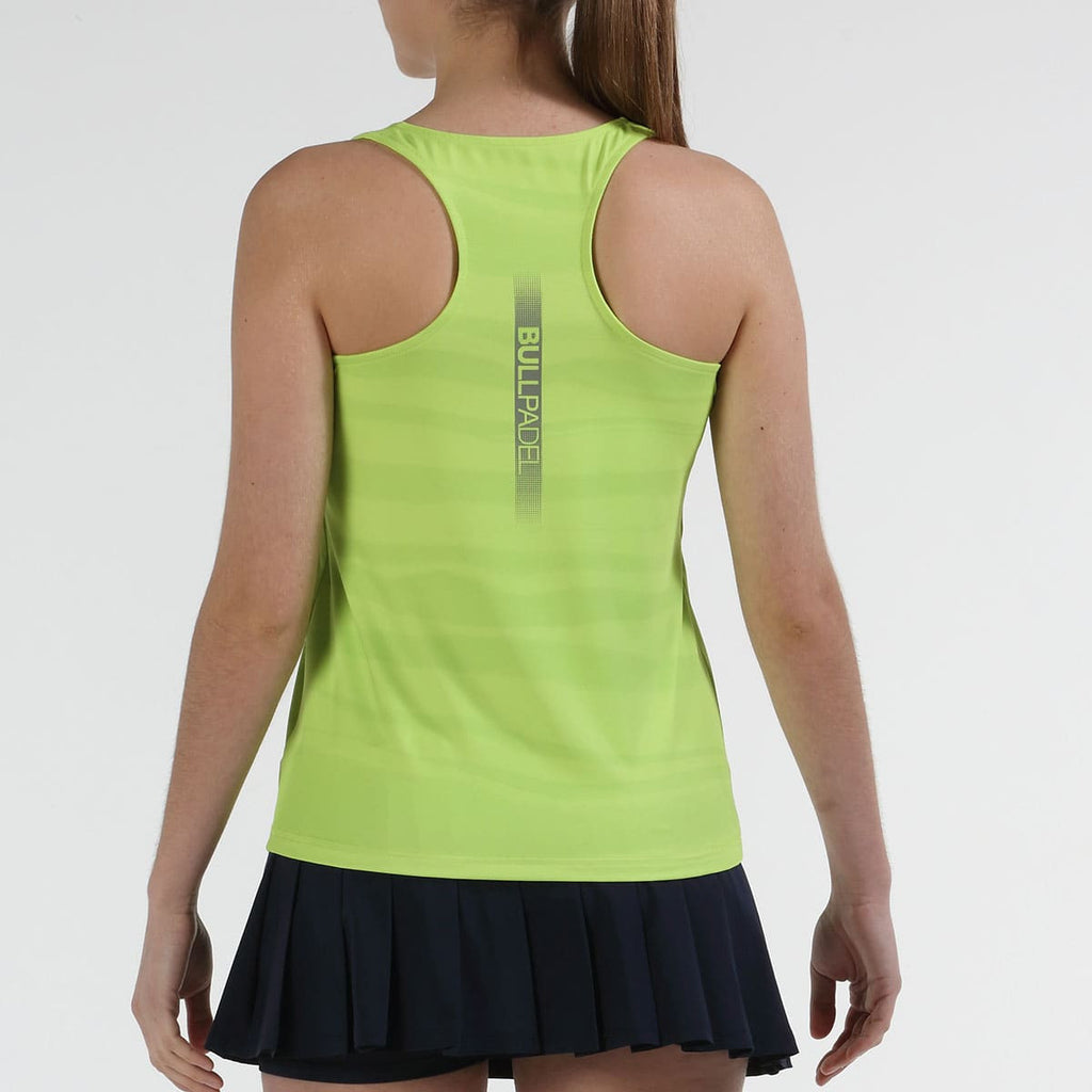 T-shirt de padel Bullpadel Jifia Citron vert – vue 2