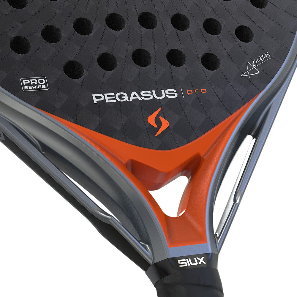 Raquette de padel Siux Pegasus Pro Lava Orange 2026 – vue 4