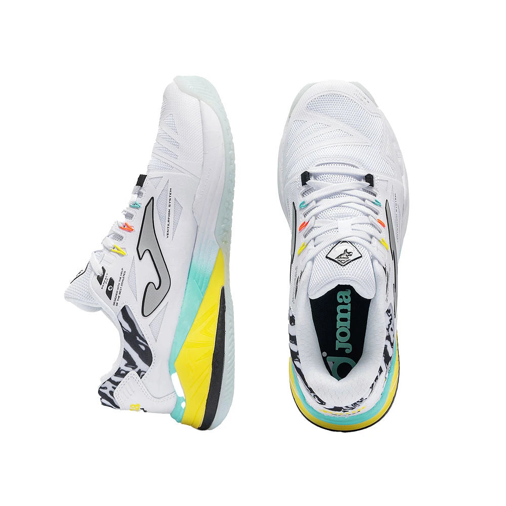 Chaussures de padel Joma Spin Men 2602 Blanc – vue 3