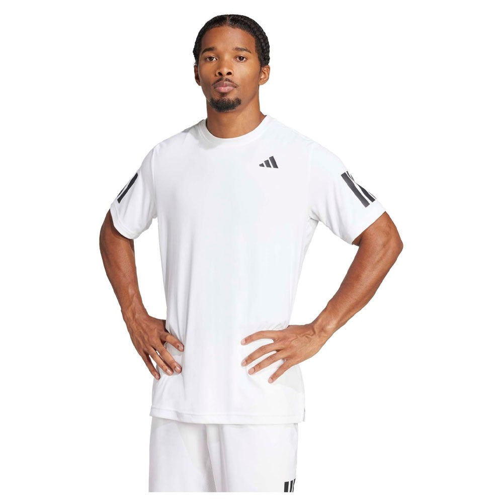 T-shirt de padel Adidas Club 3STR 25 – vue 4
