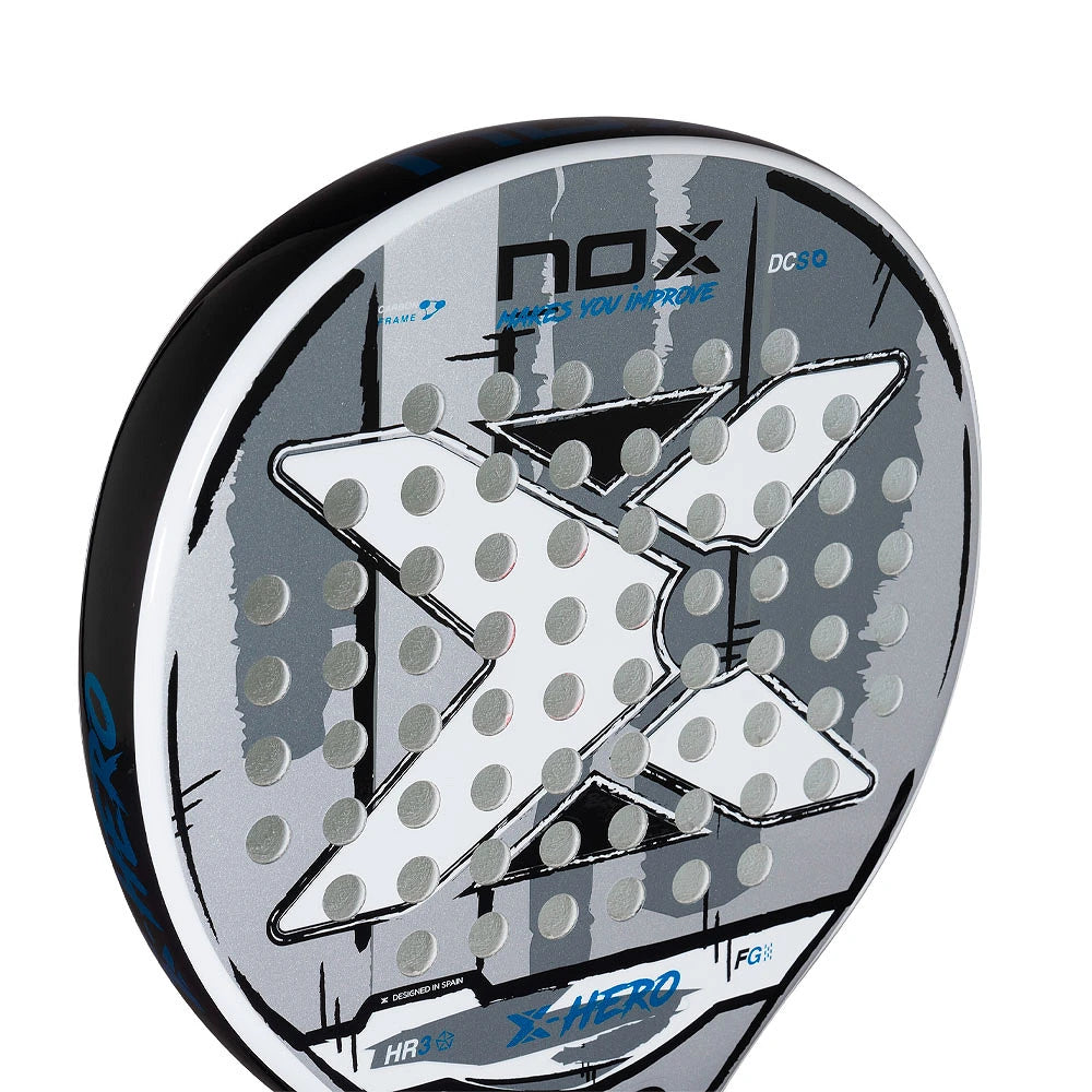 Raquette de padel Nox X-Hero White 2026 – vue 5