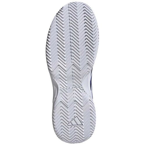 Chaussures de padel Adidas Gamecourt Lite White/Blue – vue 2