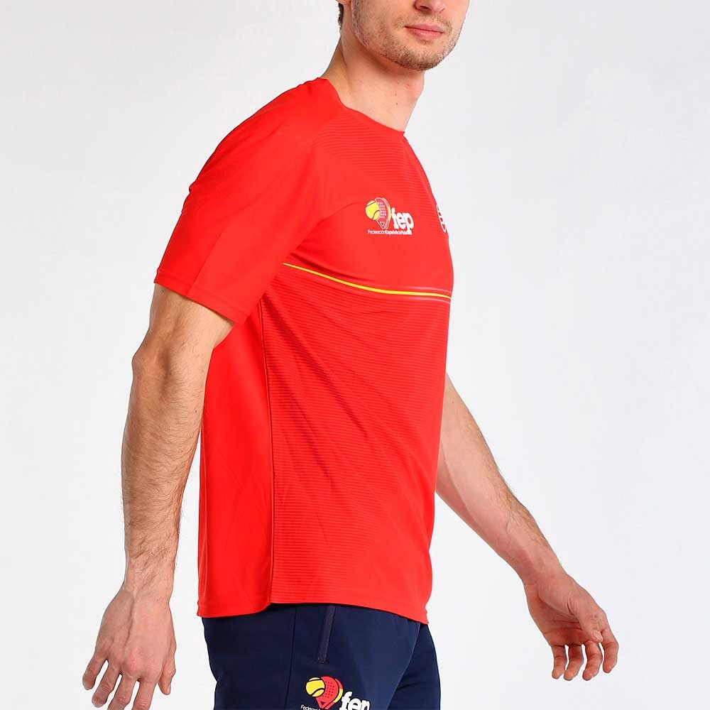 T-shirt de padel Bullpadel Fang Sélection Espagnole Padel – vue 3