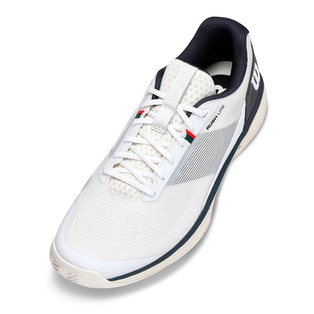 Chaussures de padel Wilson Rush Lite 5 CLC White/Navy – vue 3