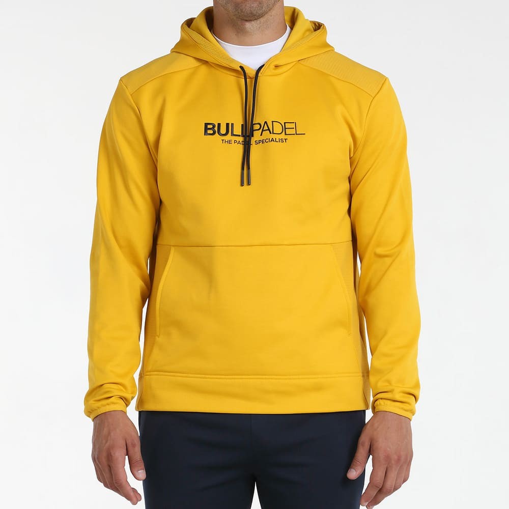 Sweat de padel Bullpadel Yambo Moutarde – vue 2