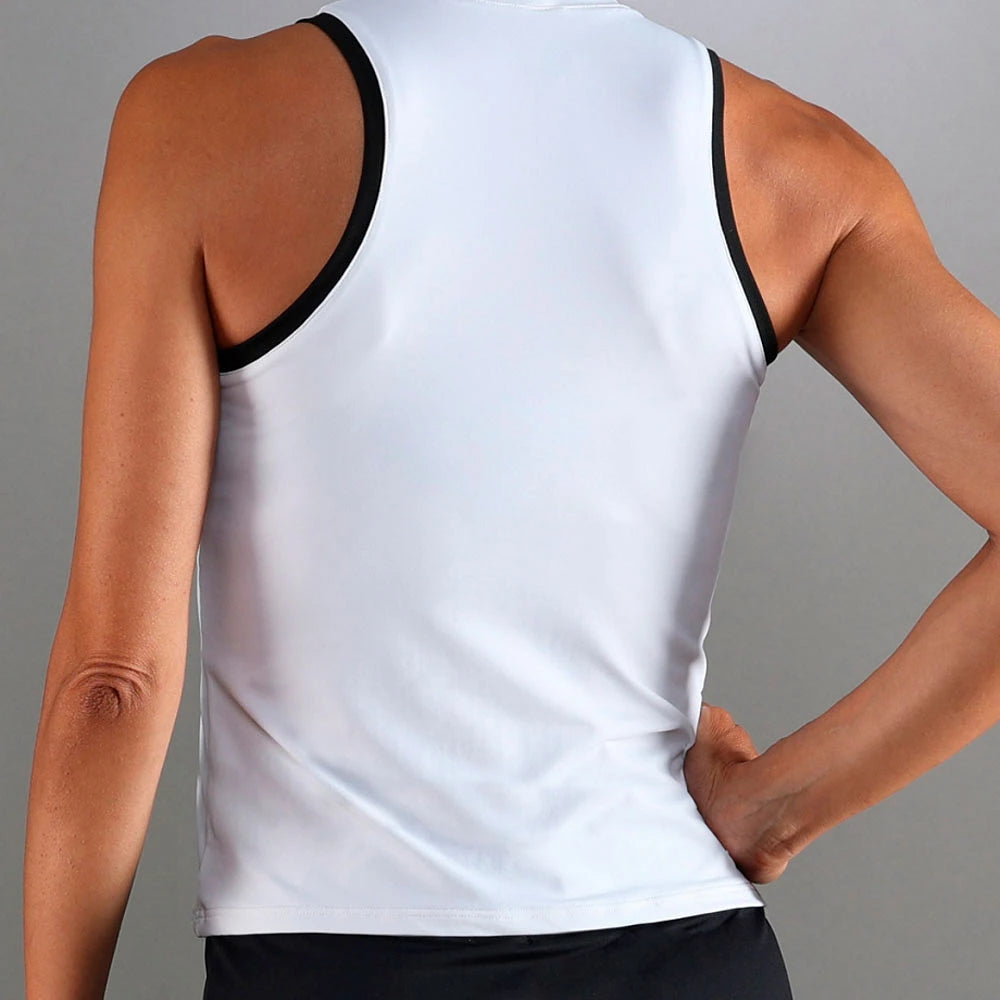 T-shirt de padel Endless Essential White – vue 2