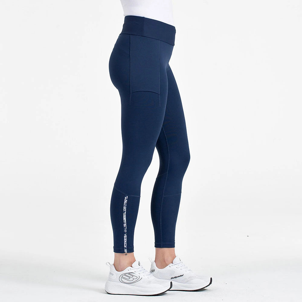 Legging de padel Bullpadel Palomas Bleu – vue 3