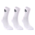 Lot de 3 paires de chaussettes de padel Bullpadel BP252 I Blancs