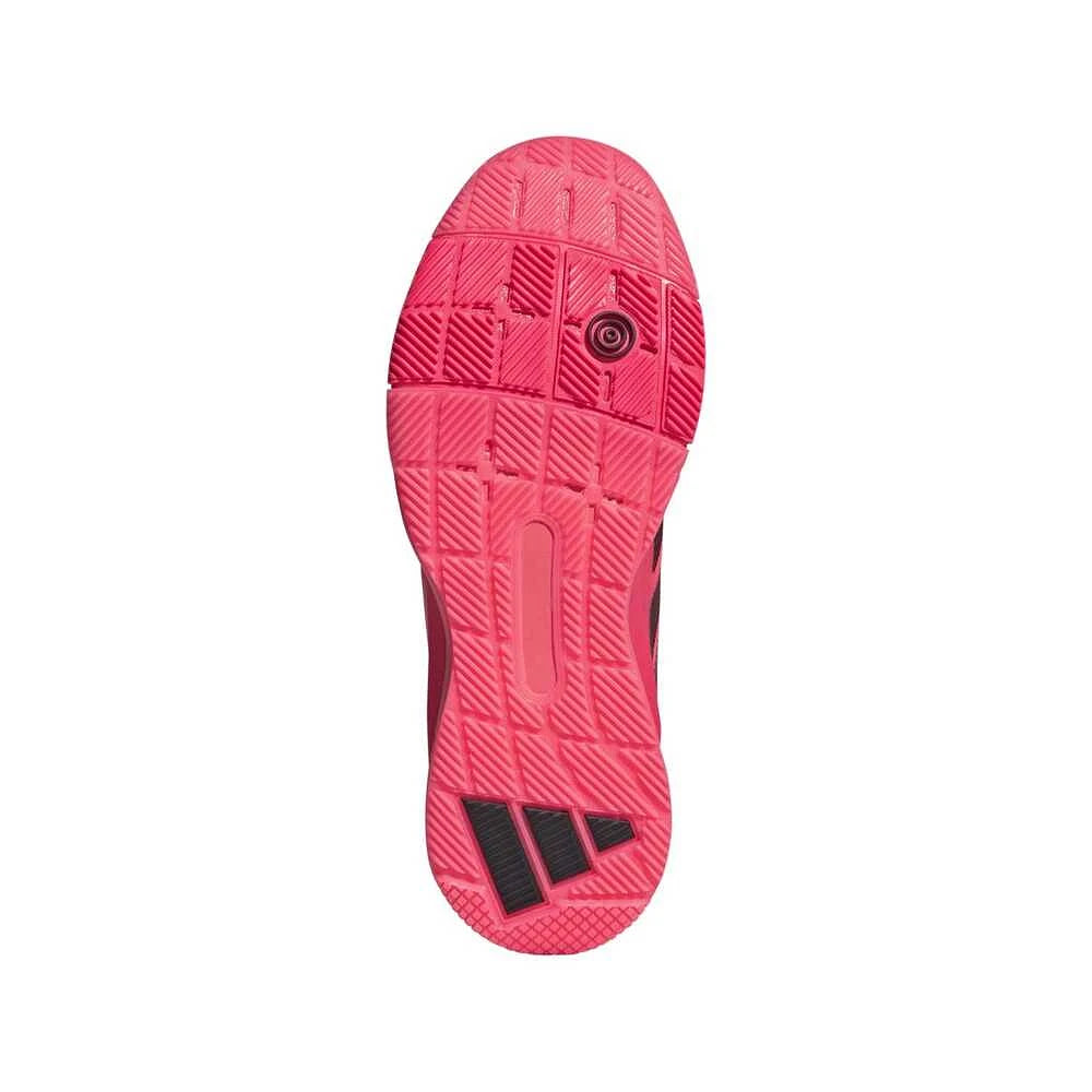 Chaussures de padel Adidas Crazyquick LS Padel Solar Turbo – vue 2