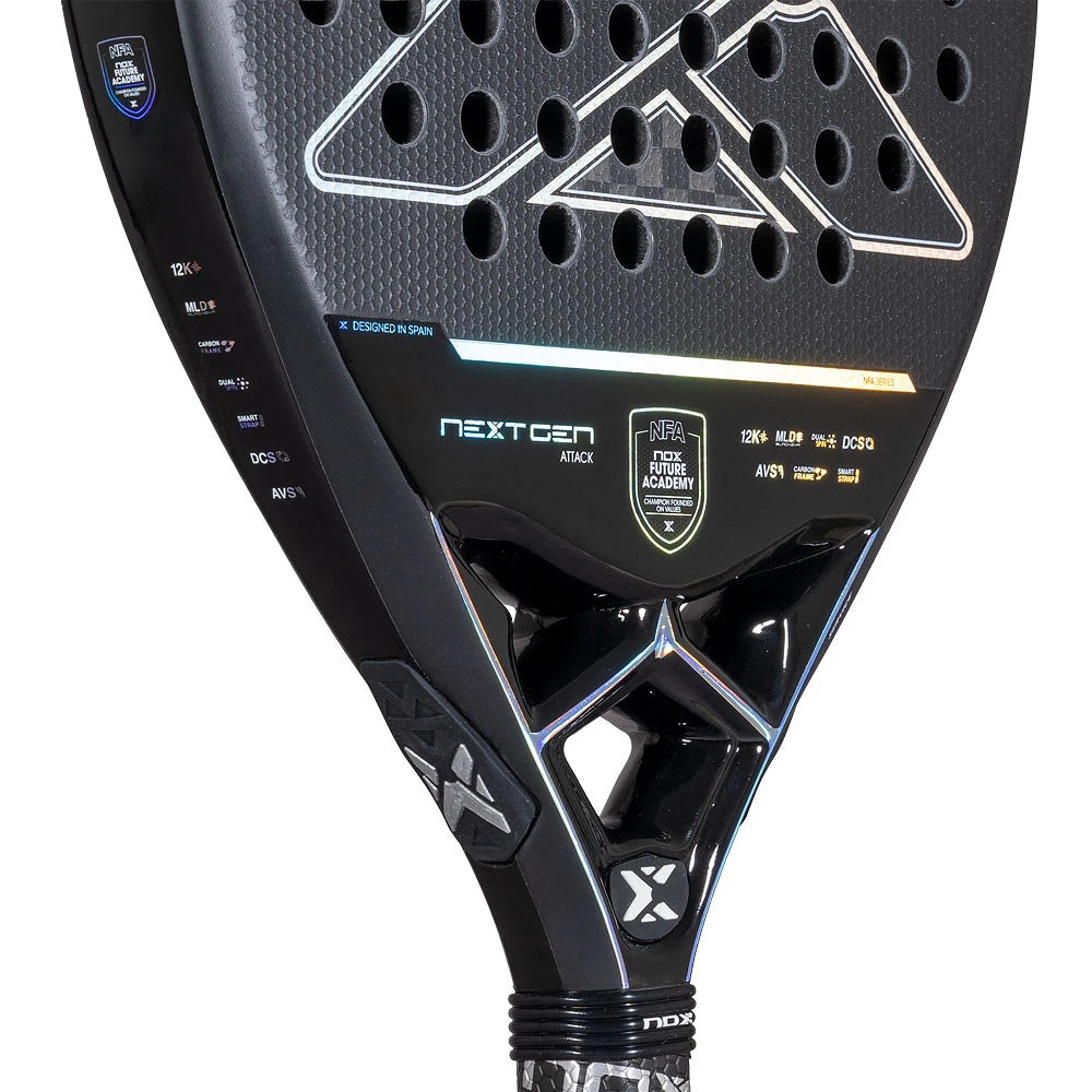 Raquette de padel Nox Nextgen Pro Attack 12K NFA Series 2026 – vue 6