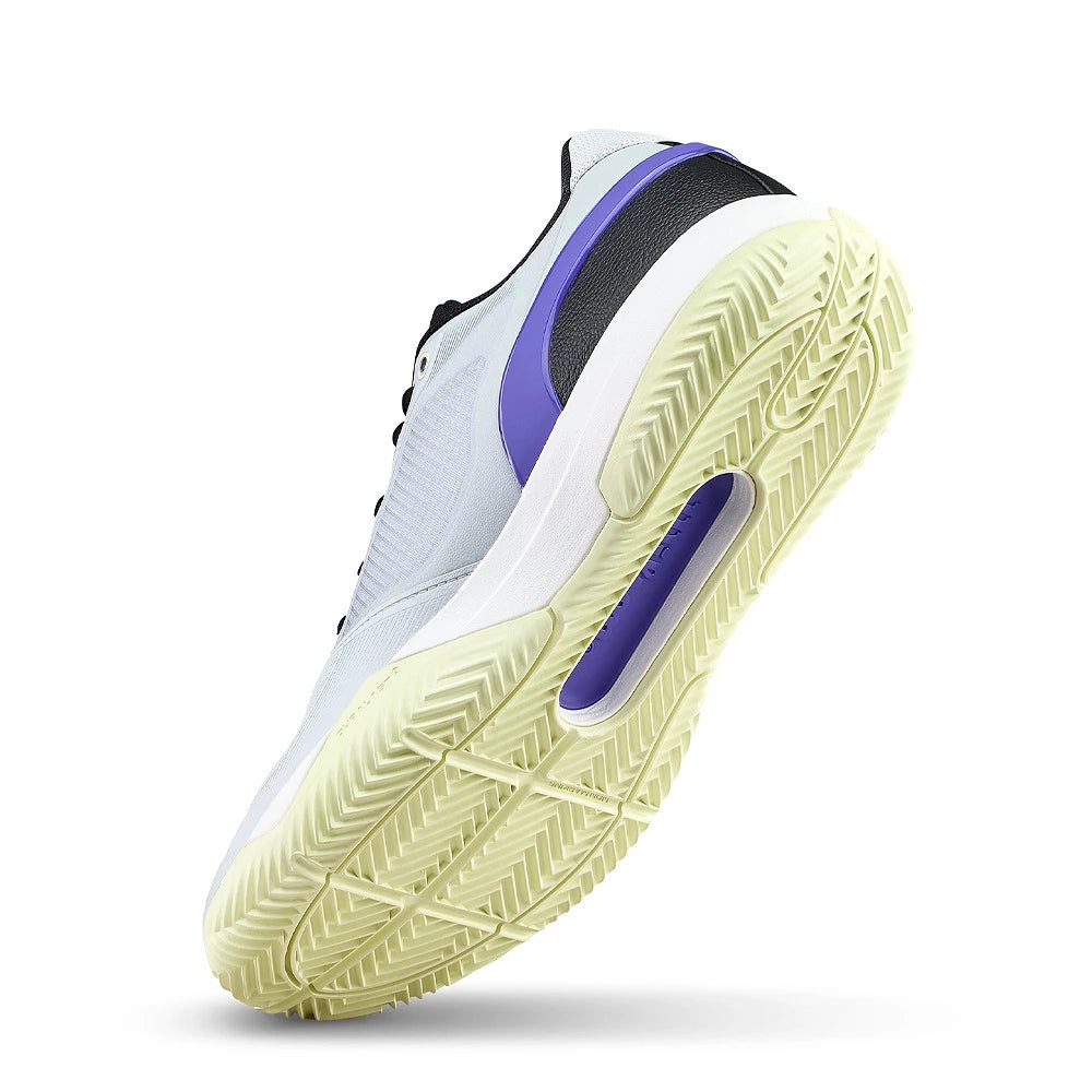 Chaussures de padel Wilson Rush Pro 5 Clay Gray Dawn – vue 2
