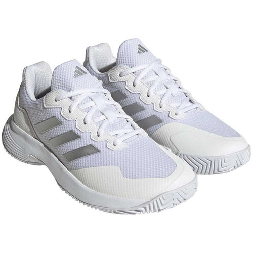 Chaussures de padel Adidas Gamecourt 2 W White – vue 2
