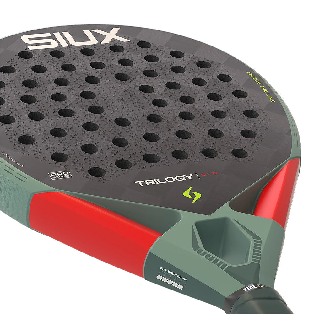 Raquette de padel Siux Trilogy Pro Ash Green 2026 – vue 3