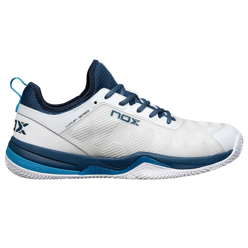 Chaussures de padel Nox Nerbo Blanc/Bleu