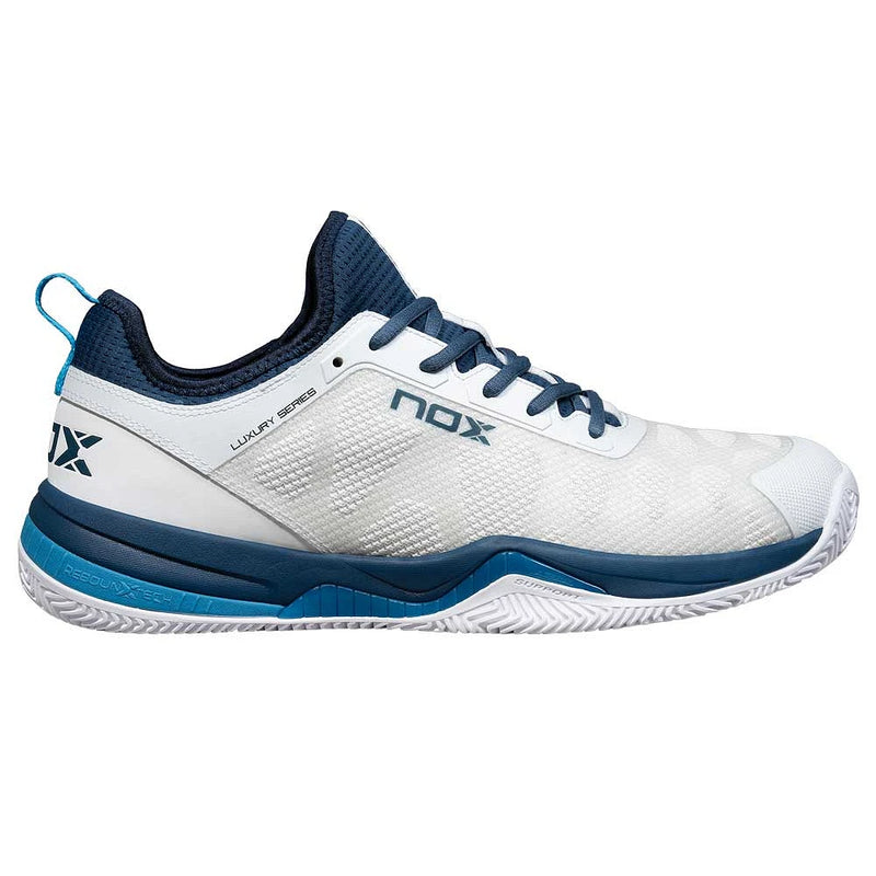Chaussures de padel Nox Nerbo Blanc/Bleu